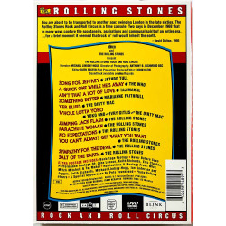 DVD - Rolling Stones DVD Rock And Roll Circus  kansi EX levy EX Käytetty DVD