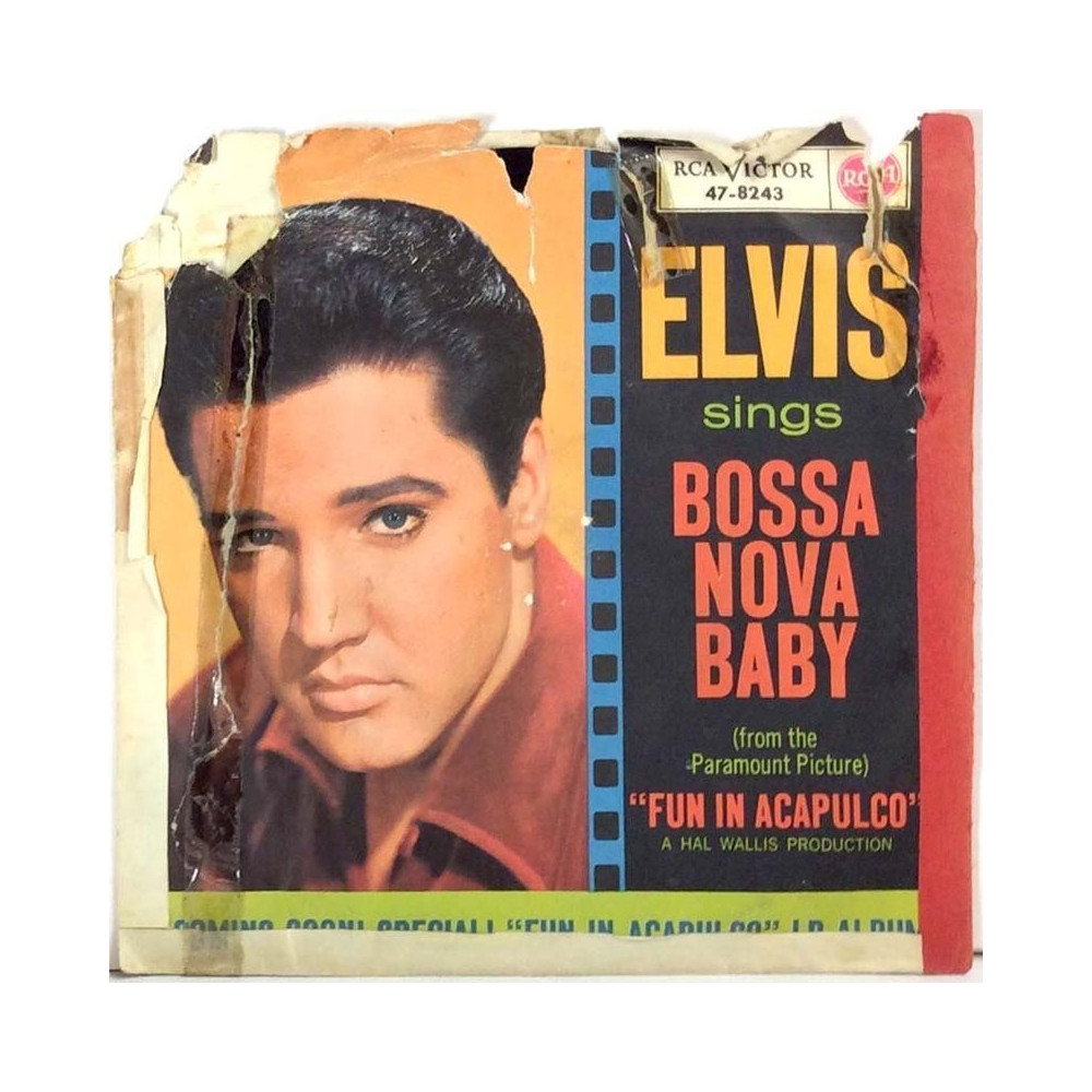 Elvis: Bossa Nova Baby / Witchcraft - begagnad singelskiva