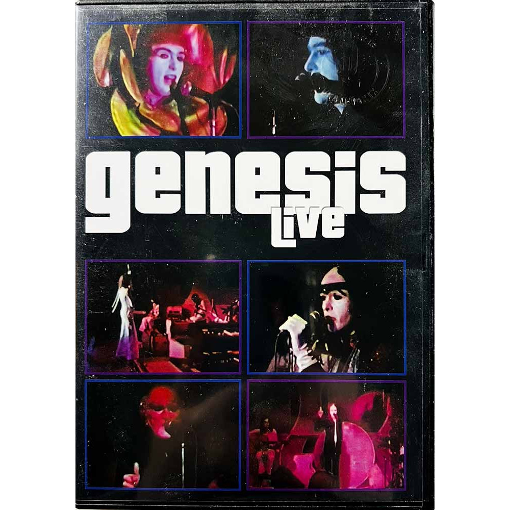 DVD - Genesis DVD Live  kansi EX- levy EX Käytetty DVD