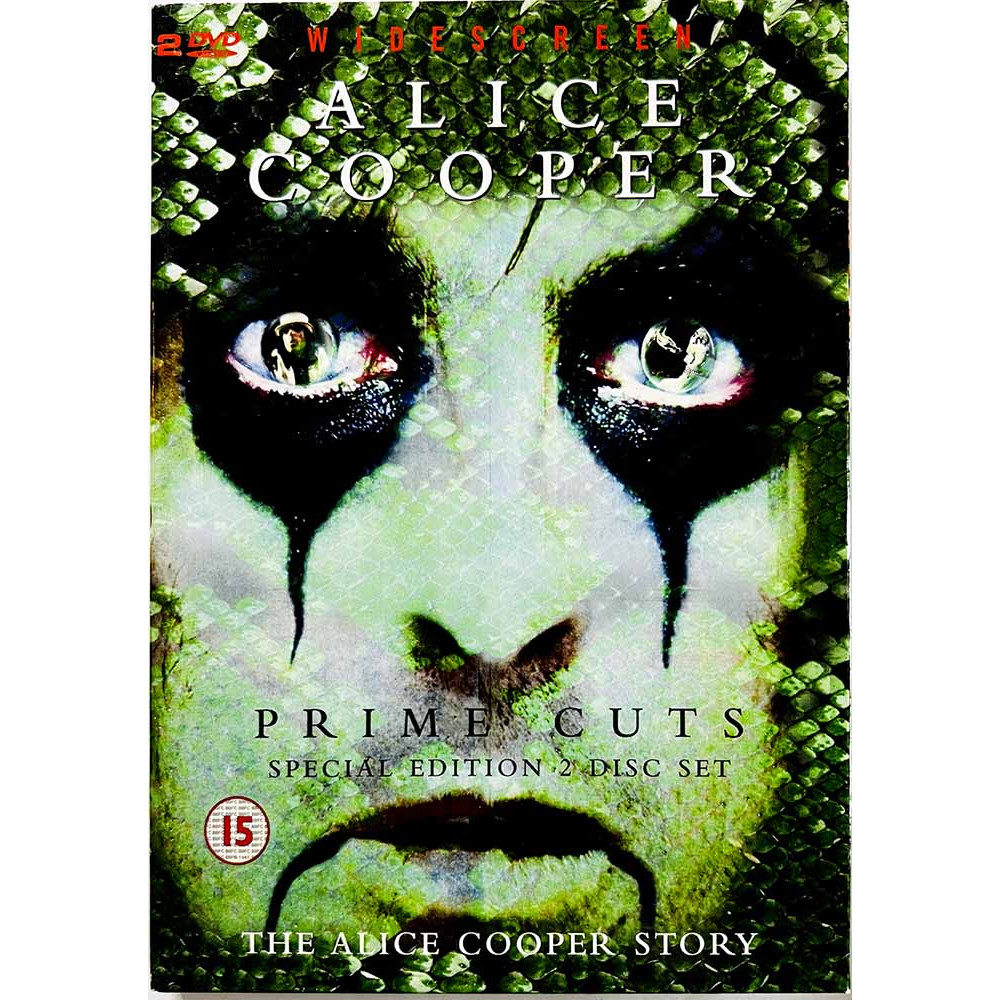 DVD - Cooper Alice DVD Prime Cuts special edition 2DVD  kansi EX- levy EX Käytetty DVD