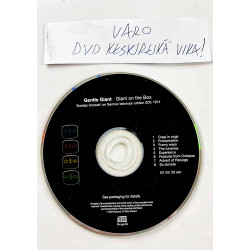 DVD - Gentle Giant 2004 Alu-gg-03 Giant on the Box 1DVD EX, toinen levy rikki P DVD Begagnat