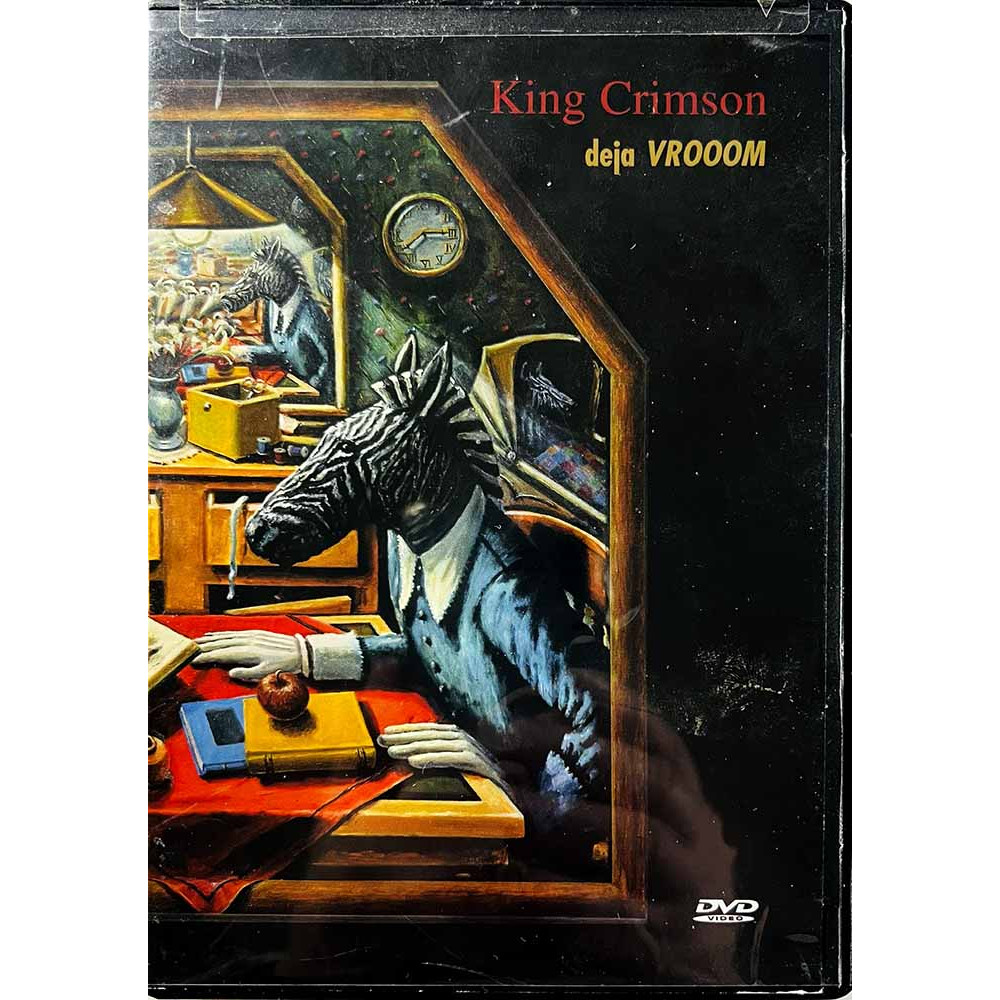 DVD - King Crimson DVD deja VROOM  kansi EX- levy EX- Käytetty DVD