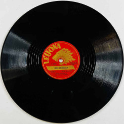 Ditty Dealers ja Olli Hämeen orkesteri 78-kierros levy Keijukaistyttöni / Ken aavistaa  kansi paperikansi/muovitasku levy VG sav