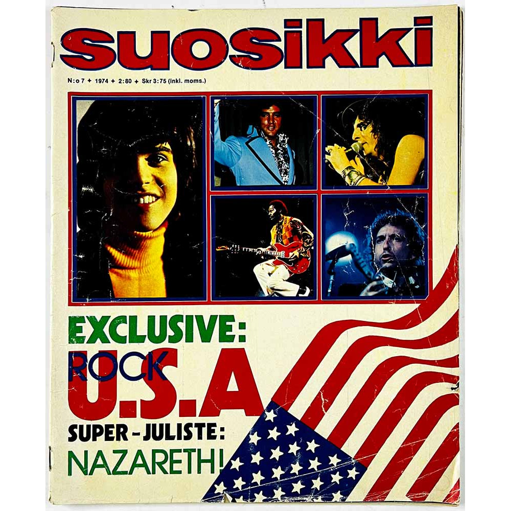 Suosikki 1974 7 Irwin haluaa lopettaa aikakauslehti