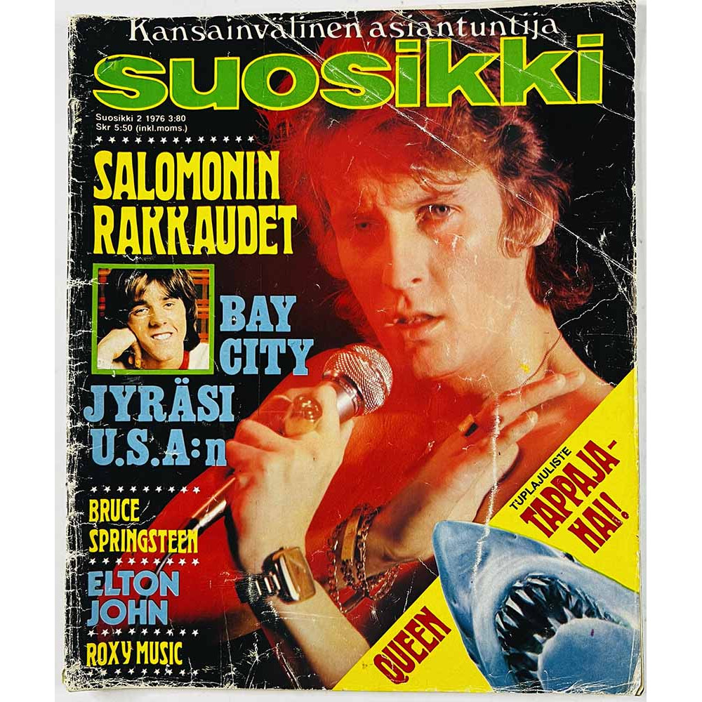 Suosikki 1976 2 Springsteen: Syökää mainoksenne, kirotut mainosmiehet aikakauslehti