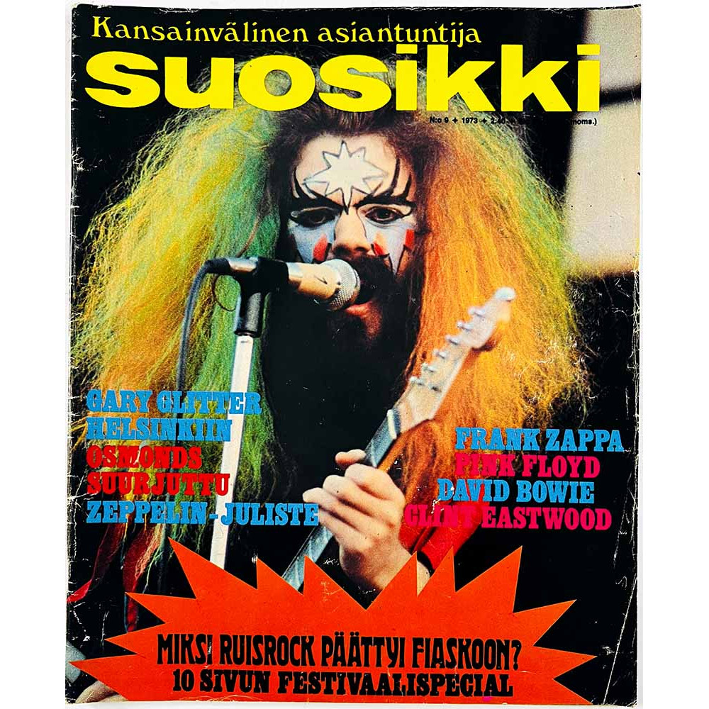 Suosikki 1973 9 Ruisrock:73, Keimola rockfestivaalit aikakauslehti