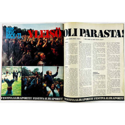 Suosikki 1973 9 Ruisrock:73, Keimola rockfestivaalit aikakauslehti