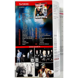 Soundi 2011 5 kesäkuu Amorphis, Nikki Sixx, Arch Enemy, In Flames aikakauslehti