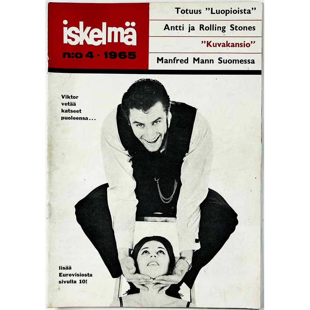 Iskelmä 1965 4 Jaakko Jahnukainen ja Beatlet aikakauslehti