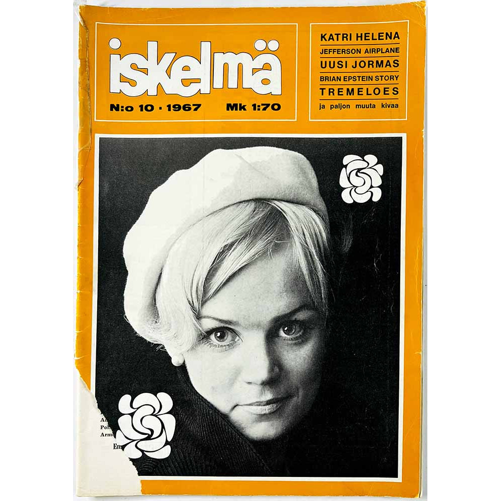 Iskelmä 1967 10 Jormas, Jefferson Airplane, Finn Trio aikakauslehti