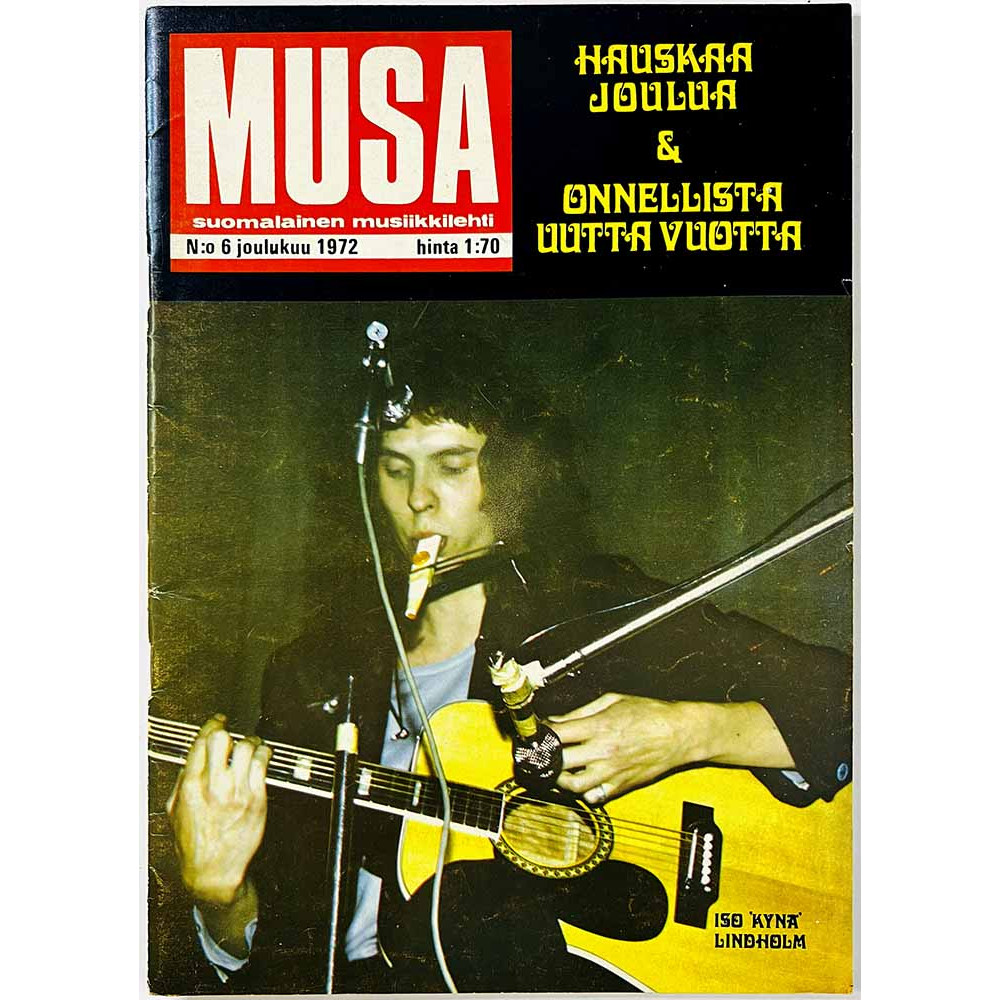 Musa 1972 6 Pentangle, Dave Lindholm, Johnny Cash aikakauslehti