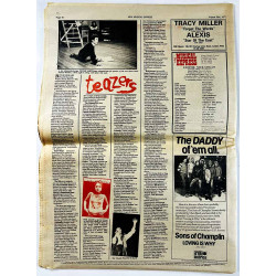 New Musical Express 1977 august 20 Wayne Kramer, Tom Robinson Band signed aikakauslehti