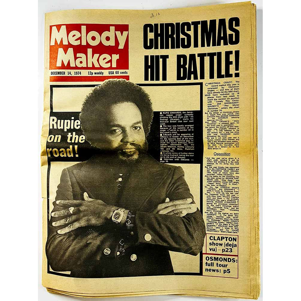 Melody Maker : Christmas hit battle! - begagnade magazine