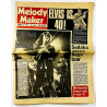 Melody Maker 1975 january 11 Elvis is 40! Doobie Brothers aikakauslehti