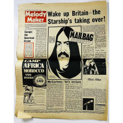 Melody Maker 1975 january 11 Elvis is 40! Doobie Brothers aikakauslehti