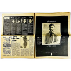 Melody Maker 1975 january 11 Elvis is 40! Doobie Brothers aikakauslehti