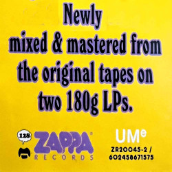 Zappa Frank, The Mothers Of Invention LP Live At The Whisky A Go Go 1968 2LP  vinyyli LP