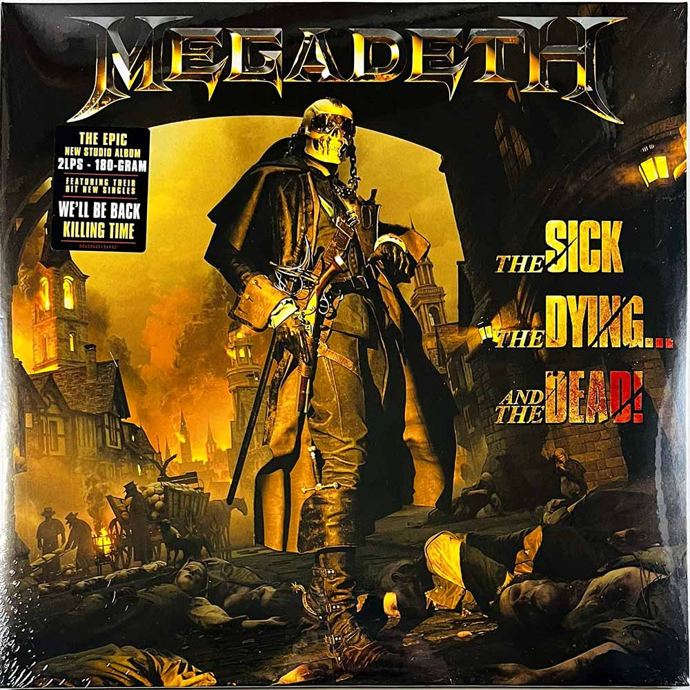 Megadeth LP The Sick, the Dying… and the Dead! 2LP  vinyyli LP
