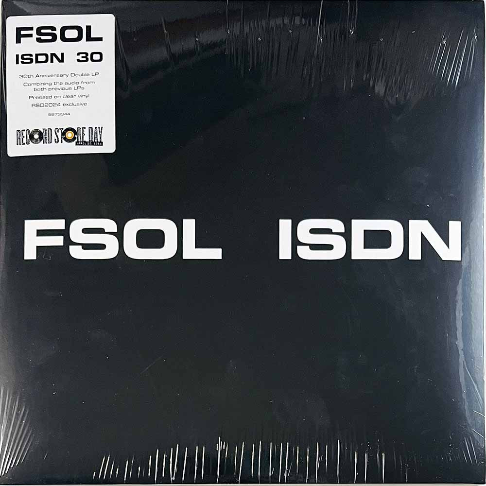 Future Sound Of London FSOL 1994 5873344 ISDN, clear vinyl 2LP LP