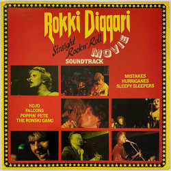 Rokki Diggari soundtrack 1981 2311 105 Straight Rock´n´Roll Movie Begagnat LP