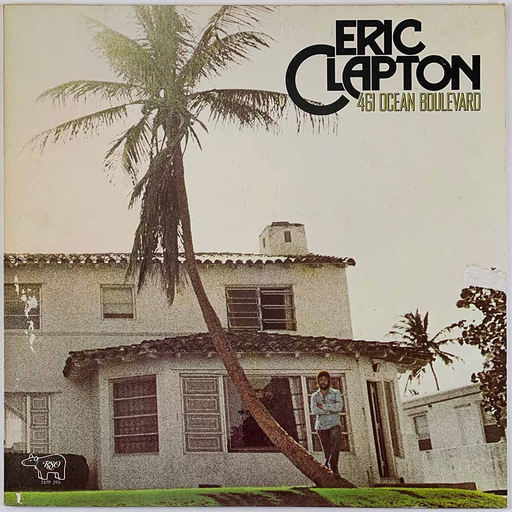 Clapton Eric LP 461 Ocean Boulevard  kansi VG- levy EX Käytetty LP
