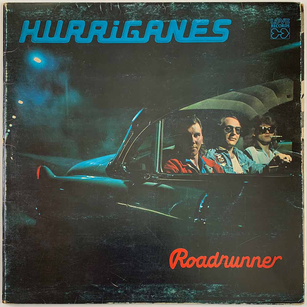 Hurriganes LP Roadrunner  kansi VG levy EX- Käytetty LP