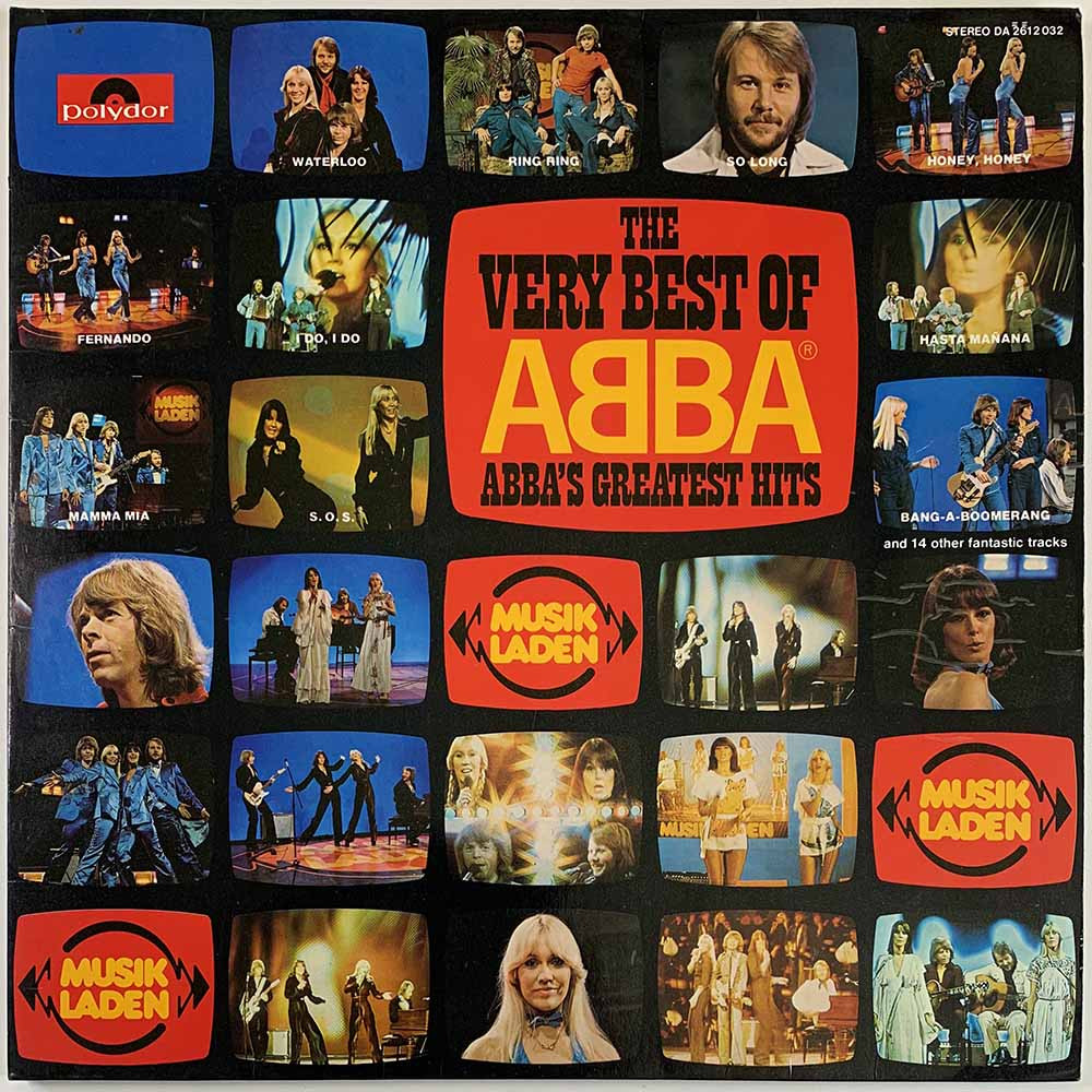 Abba 1976 DA 2612 032 The very best of, Abba’s greatest hits 2LP Begagnat LP