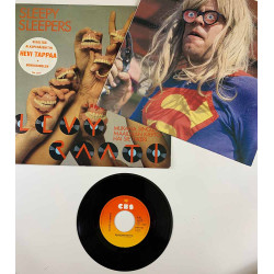 Sleepy Sleepers 1981 CBS 85231 Levyraati  Lp + 7-inch bonus single Begagnat LP