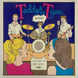 Teddy & the Tigers LP Bobbin’!  kansi EX levy EX- Käytetty LP