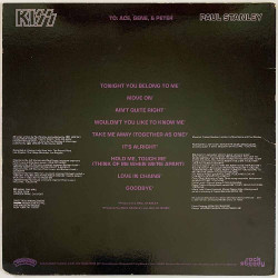 Kiss Paul Stanley 1978 NBLP 7123 soolo-LP Begagnat LP