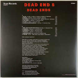 Dead End 5 LP Dead Ends LP + 7-inch single red vinyl  kansi EX levy EX Käytetty LP