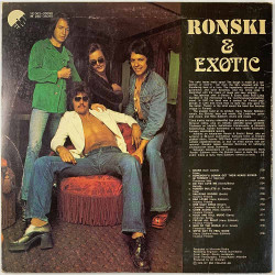 Ronski & Exotic LP Ronski & Exotic -75  kansi VG+ levy VG+ Käytetty LP