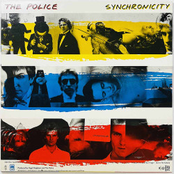 Police LP Synchronicity  kansi EX levy EX Käytetty LP