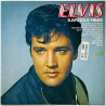 Elvis LP Suspicious minds  kansi EX levy EX Käytetty LP