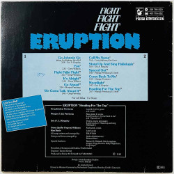 Eruption 1980 201 716-320 Fight fight fight Begagnat LP