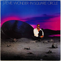 Wonder Stevie LP In square circle  kansi VG+ levy EX Käytetty LP