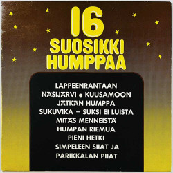 Pertti Keihäs, Jukka Lindfors, Eino Lehtinen LP 16 Suosikkihumppaa  kansi EX- levy EX Käytetty LP