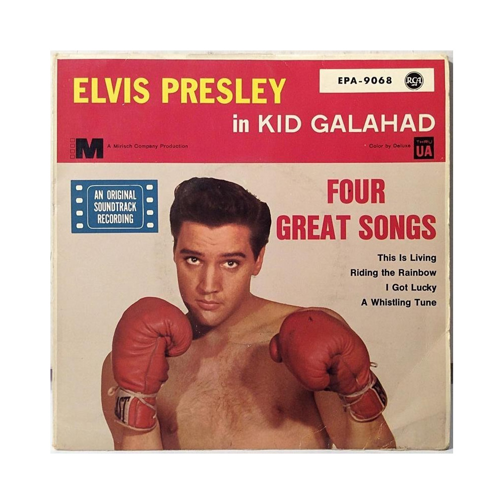 Elvis: Kid Galahad EP four great songs - second hand single