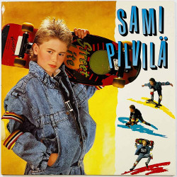 Pilvilä Sami LP Sami Pilvilä -87  kansi EX levy EX Käytetty LP