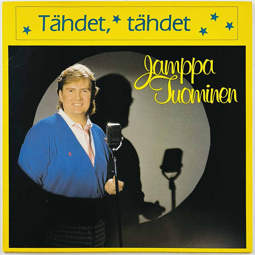 Tuominen Jamppa LP Tähdet, tähdet  kansi EX levy EX Käytetty LP