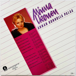 Ikonen Minna 1985 GDL 2064 Anna kunnolla palaa Begagnat LP