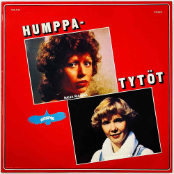 Raija Ruuska, Leena-Kristiina LP Humppa-Tytöt  kansi EX levy EX Käytetty LP