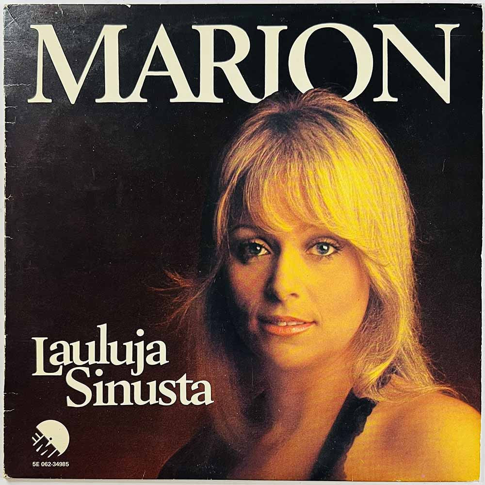 Marion LP Laluja sinusta  kansi VG+ levy EX Käytetty LP