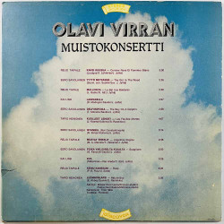 Reijo Taipale, Tapio Heinonen, Kai Lind LP Olavi Virran Muistokonsertti  kansi VG- levy VG+ Käytetty LP
