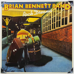 Brian Bennett Band LP Rock Dreams  kansi EX- levy EX Käytetty LP