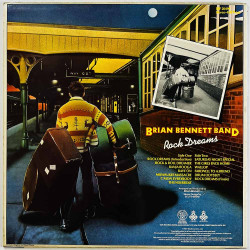 Brian Bennett Band LP Rock Dreams  kansi EX- levy EX Käytetty LP
