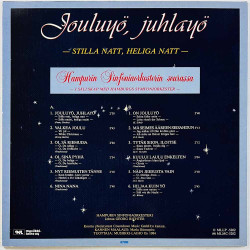 Hampurin Sinfoniaorkesteri 1984 MLLP-5202 Jouluyö, juhlayö -Stilla Natt, Heliga Natt Begagnat LP