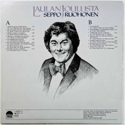 Ruohonen Seppo LP Laulan Joulusta  kansi EX- levy EX Käytetty LP