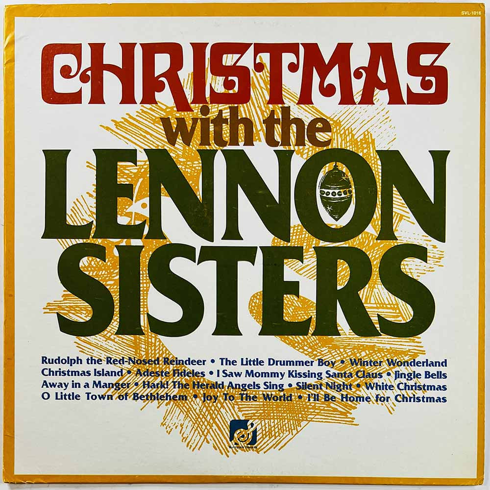 Lennon Sisters LP Christmas with The Lennon Sisters  kansi EX levy EX- Käytetty LP