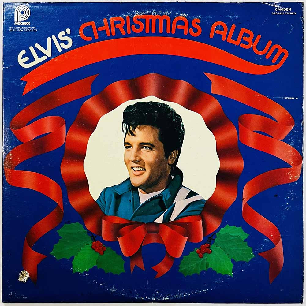 Elvis 1975 CAS-2428 Christmas album Begagnat LP